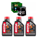 Kit Service Honda Cbr 600 Filtro + Motul 7100 10w40 Ryd