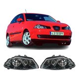 Par Juego Faros Seat Ibiza 2003-2004-2005-2007-2008 Doble As