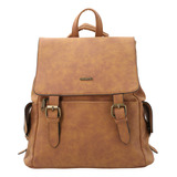 Cartera Rex Backbag Camel Mujer