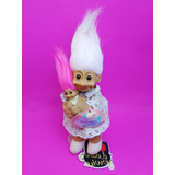 Troll Russ Peluche Happy Mothers Day Mamá Y Bebé Troll 28cm