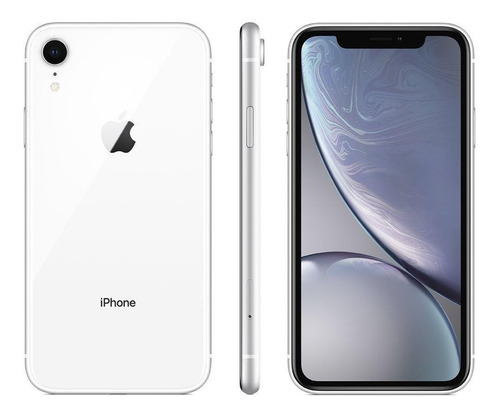 Apple iPhone XR 64 Gb - Branco Impecável, Sem Marcas De Uso!