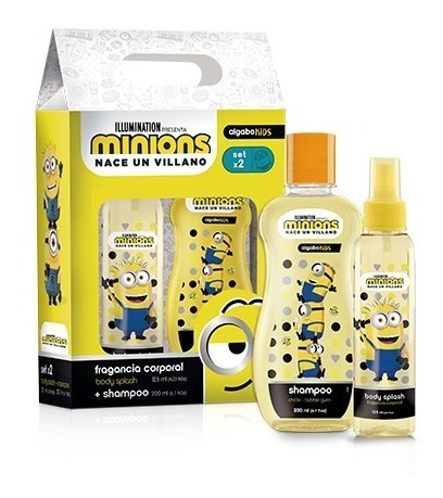 Minions Set Body Splash 125 Ml + Shampoo 200 Ml ( Zona Sur )