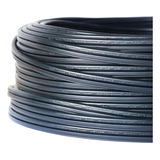 Cable Para Guirnalda 2x1 Led X50 Mts Negro Reforzado Cobre