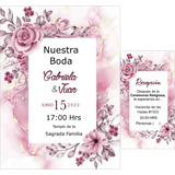 10 Invitaciones Boda Varia10 Economica+pase+sobre+sello