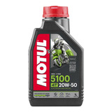 Aceite Motul 5100 4t 20w50 Semisintético X 1 Litro