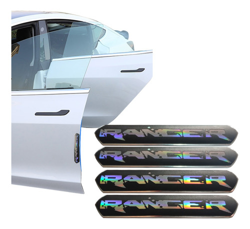 X4 Tope Protector Puerta Auto Ford Ranger  Full Adhesivo 