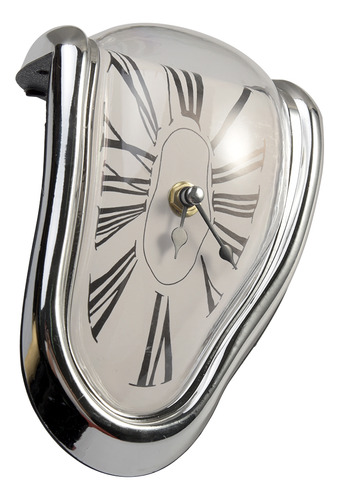 Reloj De Pared Con Diseño 3d Moderno Distorsionados Número