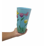 Vaso Enfeite Jardim Quintal Varanda Borboleta Flor De Ferro