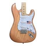 Guitarra Sx Vintage Stratocaster Sst Swamp Ash Natural Sstas