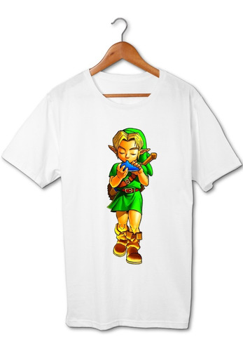 Legend Of Zelda Leyenda Ocarina Time Remera Friki Tu Eres #4