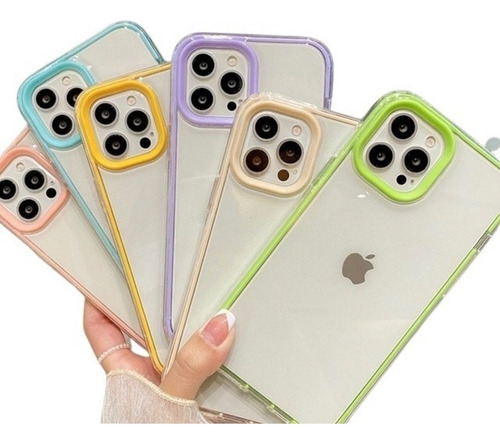 Funda Premium Reforzada 360 Para iPhone 15, Iph 14 Y Iph 11