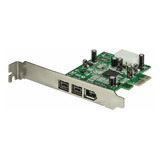 3 Port 2b 1a 1394 Pci Express Firewire Card Adapter 