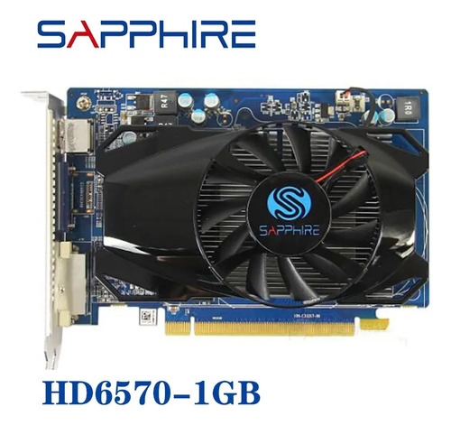 Placa De Vídeo Amd Sapphire Hd6570 1g Ddr5 128bits