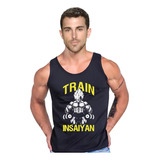 Polera Train Insaiyan Goku Musculosa Tank Gym