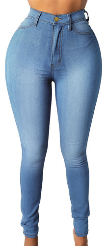 Jeans Dama Pantalones De Mujer Colombiano Cintura Alta Denim