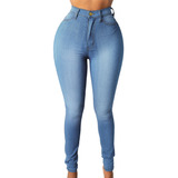 Jeans Dama Pantalones De Mujer Colombiano Cintura Alta Denim