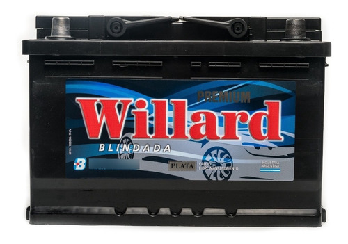 Bateria Williard 12x85 Para Chevrolet S10 / Hilux / Ram  