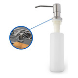 Dispenser Detergente Sabonete Liquido Embutir Inox 350ml