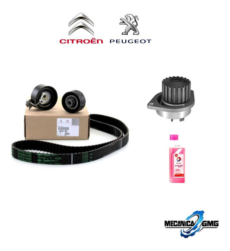 Servicio De Distribucion + Bomba Citroen C4 1.6 16v + Cuotas