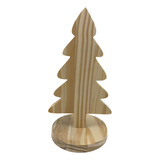 Enfeite Decorativo De Natal Pinheirinho Caule Com Base 26 Cm