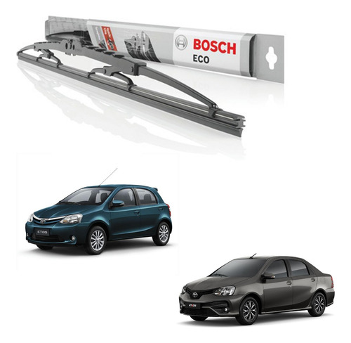 Escobilla Delanter Limpiaparabrisas Bosch Eco - Toyota Etios