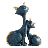 Figuras Decorativas De Gato De Resina Con Forma De Animal, R