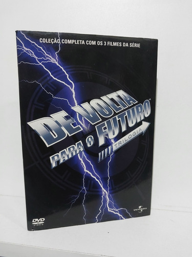 Dvd Box De Volta Para O Futuro, 3 Discos Excelentes