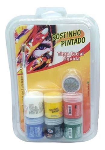 Tinta Facial Para O Carnaval 