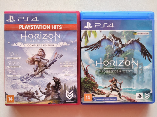 Combo Jogos Horizon Zero Dawn Complete + Forbidden West Ps4
