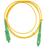 Cable De Fibra Eardion, Sc/apc-sc/apc Fiber Jumper S De 1 M