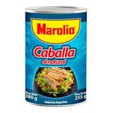 Pack X 6 Unid. Caballa  Natural 380 Gr Marolio Pescaderia