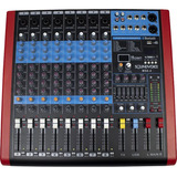 Mesa De Som 8 Canais Interface Ms8.4 Eux Rec 16 Efeitos