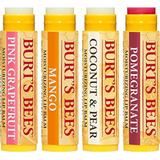 Balsamo Labial Hidratante 100% Natural - Burt's Bees - X4