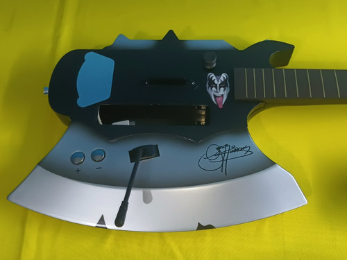 Guitarra Guitar Hero Nintendo Wii Kiss Edicion Gene Simmons