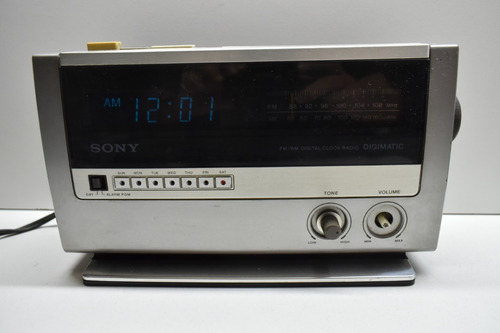 Sony Radio Reloj Dream Machine Digimatic Icf-c820w Japan '78
