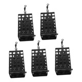 5x Accesorio De Jaula De De Cebo De Pesca Cuboide 10g