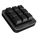 Teclado Mecanico Vaydeer, Para Una Mano/negro/gamer