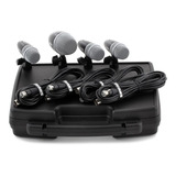 Set De 4 Micrófonos Para Batería Shure Pgdmk4-xlr