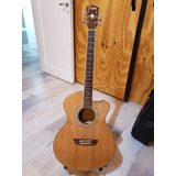 Guitarra Electroacustica Washburn Con Afinador