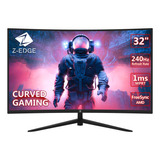 Monitor Full Hd 32'' Z-edge Ug32p Curvo Gaming Color Negro