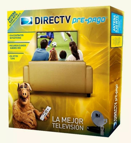 Directv Prepago Sin Abono Kit Autoinstalable Anten De 0,60mt