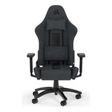 Silla Gamer Corsair Tc100 Relaxed Textil Gris/negro Color Negro