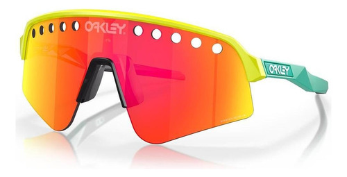 Óculos De Sol Oakley Sutro Lite Sweep Tennis Ball Yellow 639 Cor Amarelo