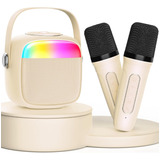 Máquina De Karaoke Para Niños Y Adultos, Mini Bluetooth Port