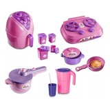 Brinquedos Cozinha Infantil Menina Casinha Eletro 13pç