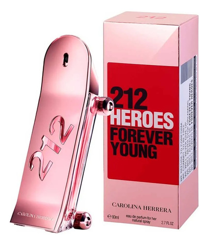 Perfume De Mujer 212 Heroes Forever Young C.h Edp X80ml