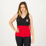 Camisa Feminina Flamengo Camiseta Casual Regata Oficial