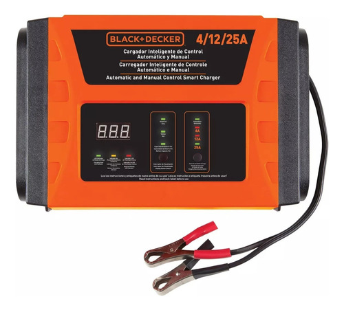 Cargador De Bateria Inteligente Black Decker 25amp 540w Bc25