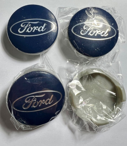 Tapa Emblema Compatible Con Aro Ford 54mm (juego 4 Unids) Foto 5