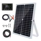 Paneles Solares - 20w 12v Solar Panel Kit Battery Charger Ma